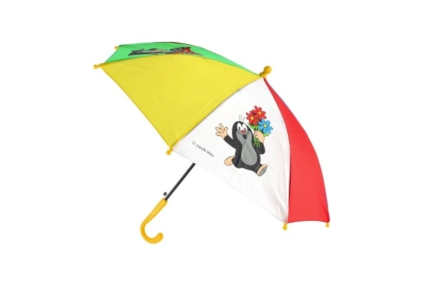 Children's Umbrella With Krtek Illustrations