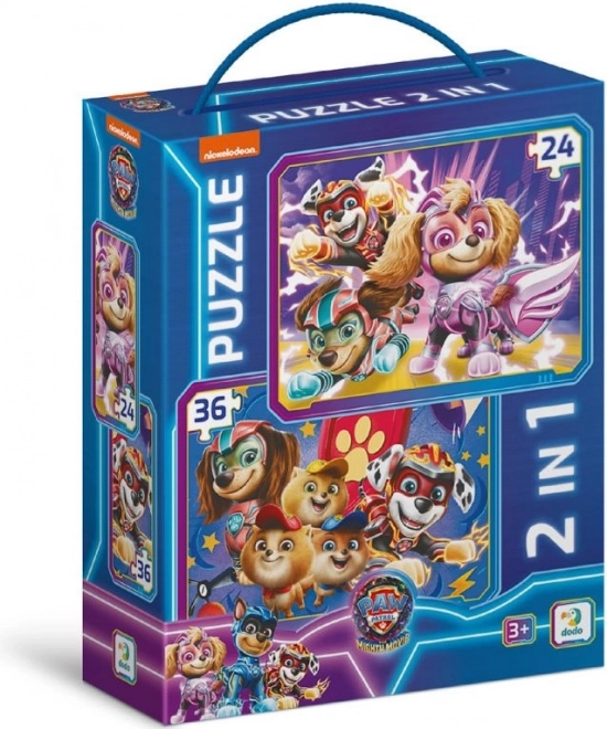 Dječje puzzle Psići u ophodnji spašavaju svijet 2u1