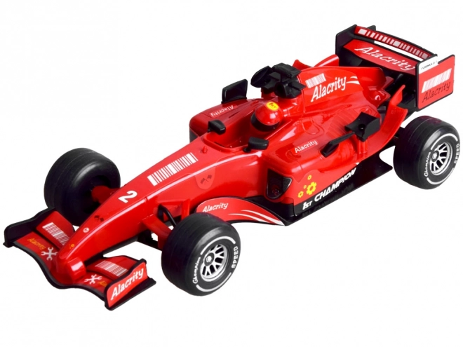 Racing Formula Car with Sound and Light Effects – Red