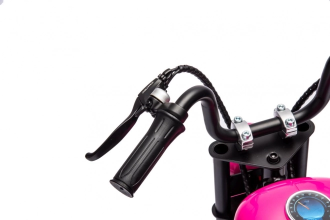 Pink Rechargeable Motorbike