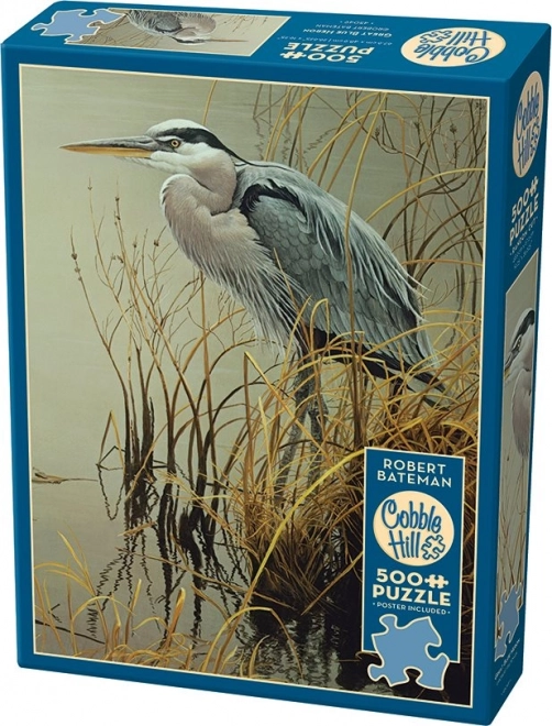 Blue Heron Puzzle - 500 Pieces