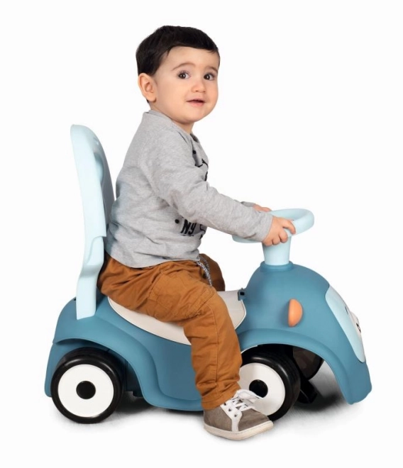 Smoby Push Along Ride-On 3-in-1 Blue