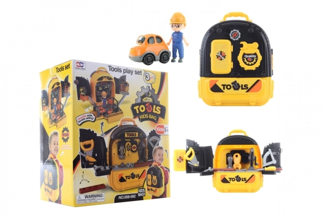 3-in-1 Tool Backpack Set for Kids