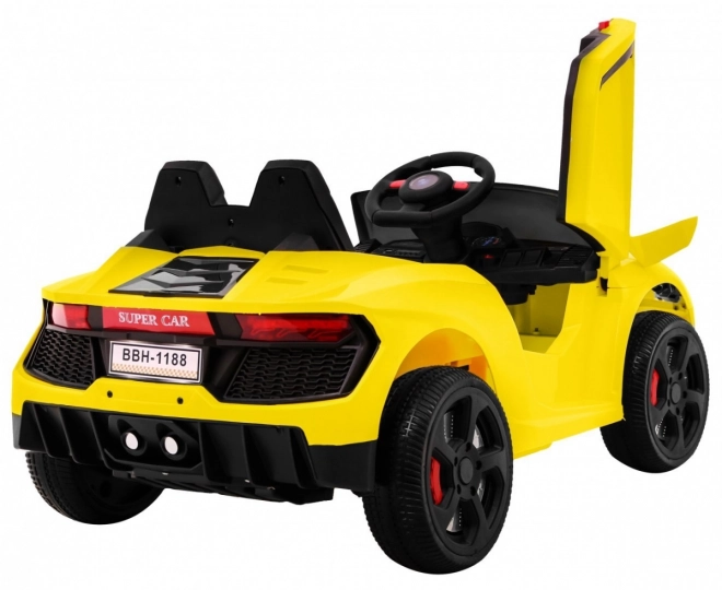 Future Electric Ride-On Car for Kids in Yellow