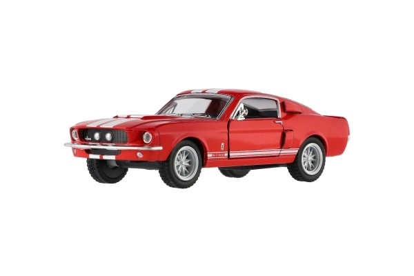 Auto Kinsmart Shelby GT-500 kov/plast 13cm na zpětné natažení
