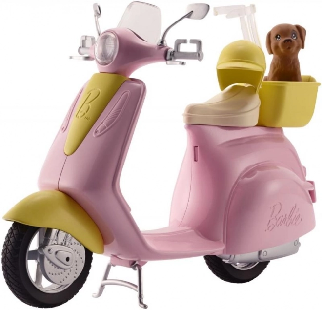 Barbie Scooter with Pet Companion