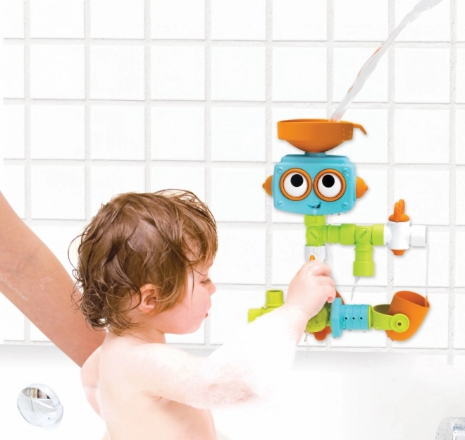 Bath Time Robot with Shower