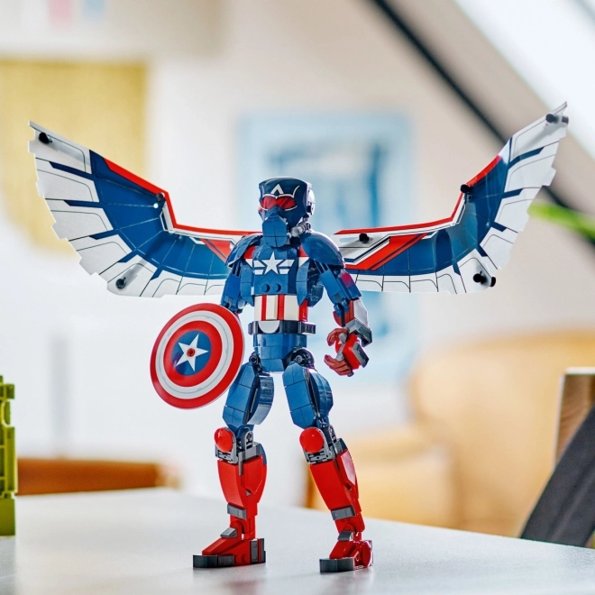 Lego Marvel Captain America Wings Figure