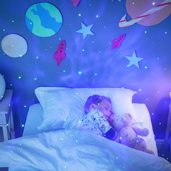 Children's Night Lamp with Astronaut Star Projector and Remote