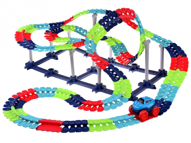 Flexible Car Race Track with Car Set