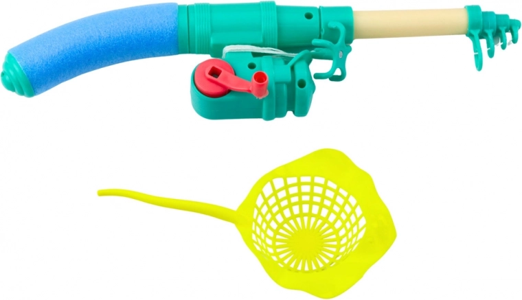 Kids’ fishing rod and net