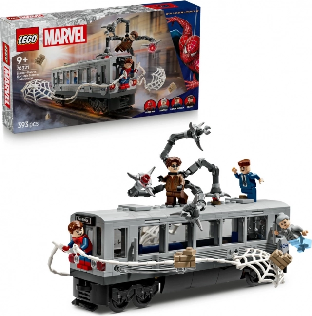Spider-Man vs. Doc Ock: Subway Scene – LEGO Marvel Building Set