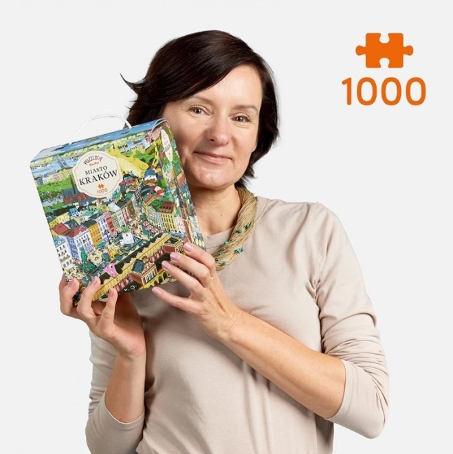 Puzzlove Krakow City Puzzle 1000 Pieces