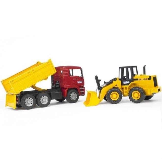 Bruder MAN Truck and Front Loader