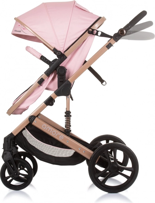 Chipolino stroller Amore 2-in-1 Jungle – Flamingo