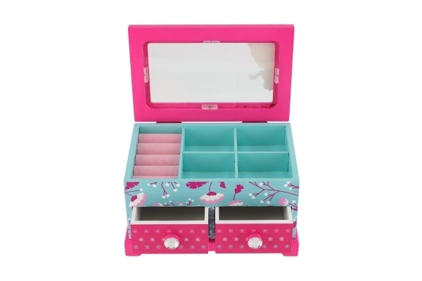 Princess Jewelry Box with Drawers