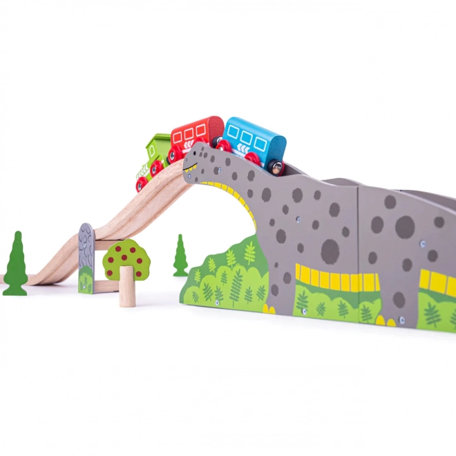 Dinosaur Bridge for Train Sets