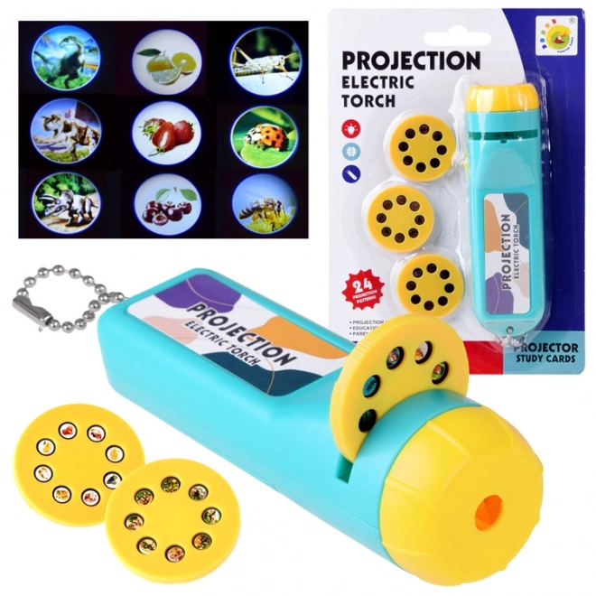 Children's Torch Projector with 24 Slides