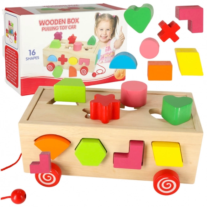 Wooden Educational Shape Sorter Toy