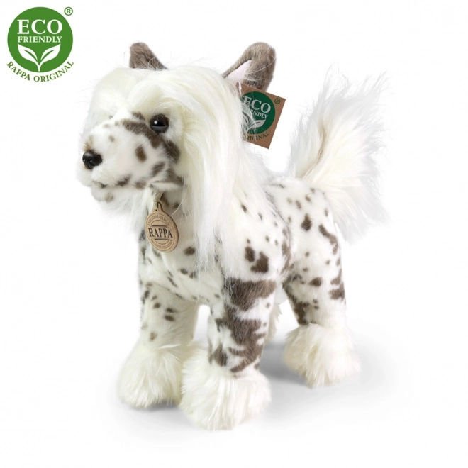 Rappa Plush Chinese Crested Dog 25 cm Eco-friendly Toy