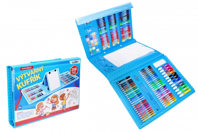 Art Supplies Case 208 Pieces