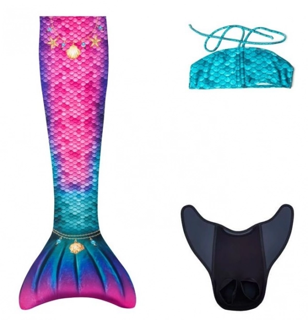 Aquaris Swimming Monofin and Bikini Set