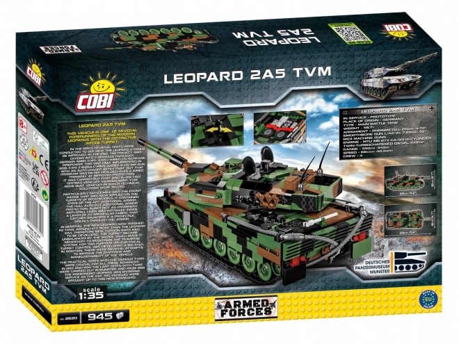 Leopard 2A5 Tank Building Kit