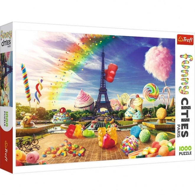 Funny Cities Puzzle - Sweet Paris