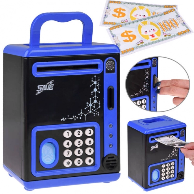 Secure Safe Piggy Bank ATM