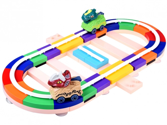 Dinosaur Car Track Set