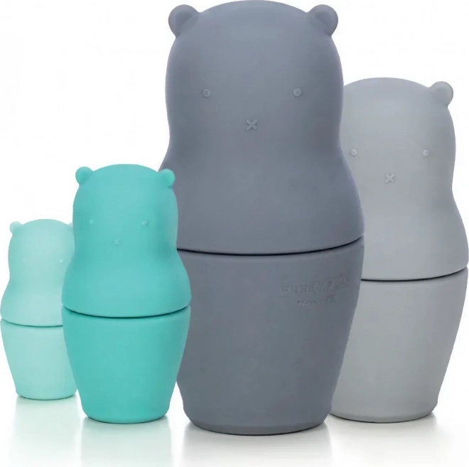 Silicone Stacking Bears Toy