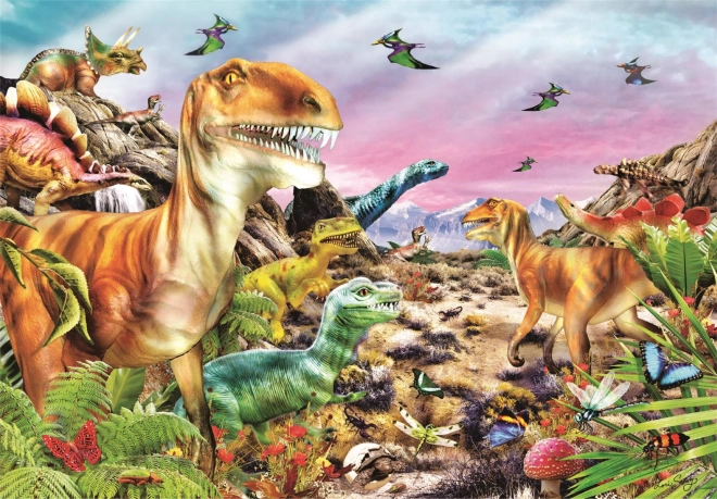 Captivating dinosaur world