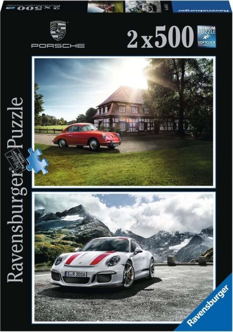 Ravensburger Porsche 356 and Porsche 911 Puzzle Set