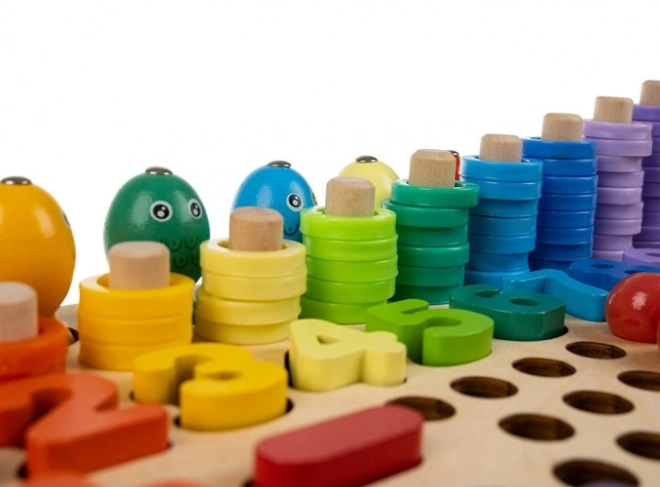 Wooden Bead Puzzle Toy