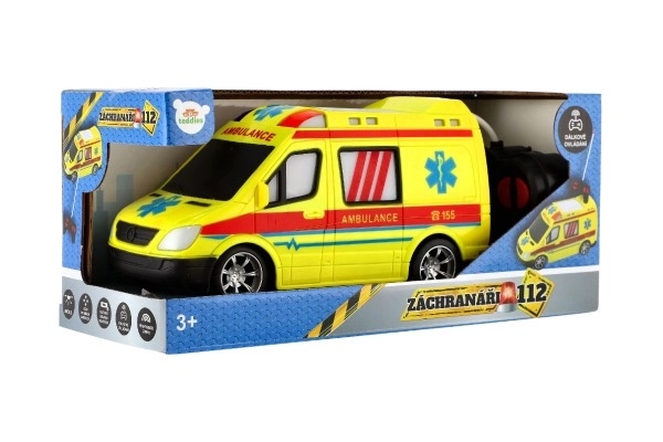 RC Ambulance Toy with Remote Control