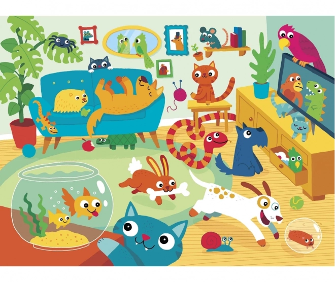 Animal Party Puzzle by Gibsons