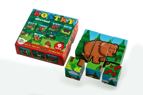 Wooden Animal Puzzles for Toddlers