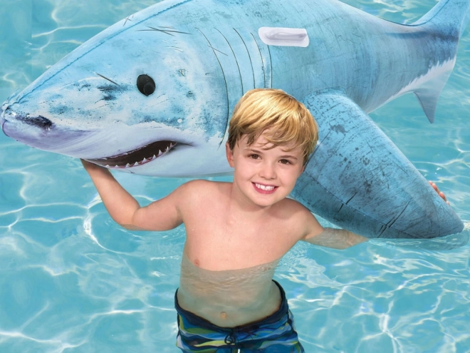 Inflatable Shark Swimming Float with Handles