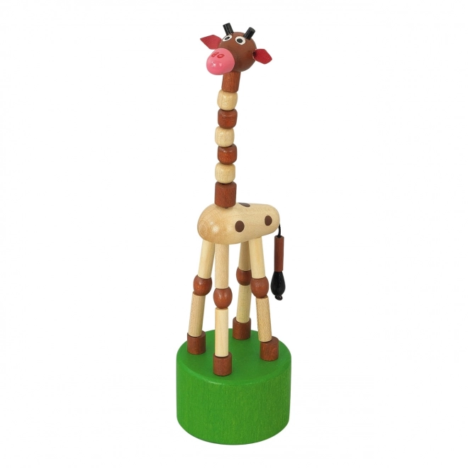 Detoa Press-and-Move Giraffe Toy