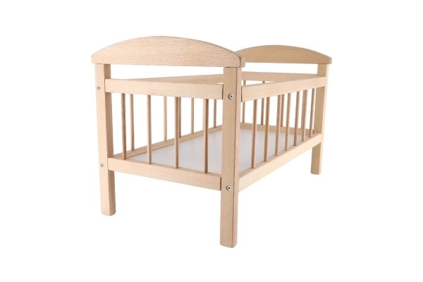 Wooden Doll Cradle