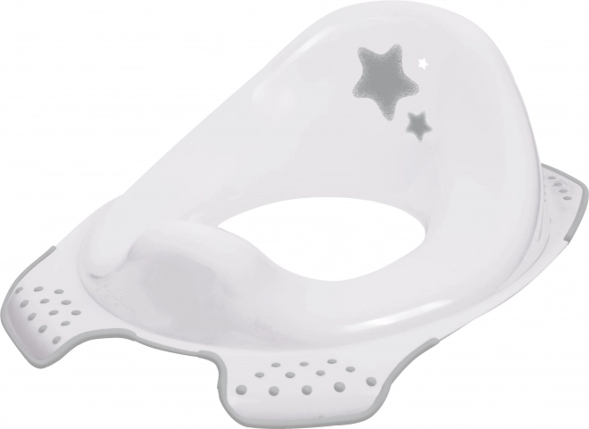 Toilet Seat Adapter - Cosmic White with Stars