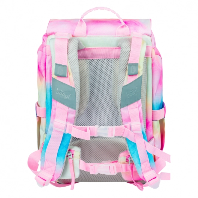 Airy Rainbow Unicorn School Backpack Set