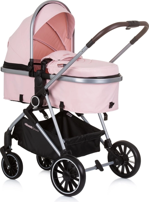 Chipolino Aura 2-in-1 Stroller Flamingo