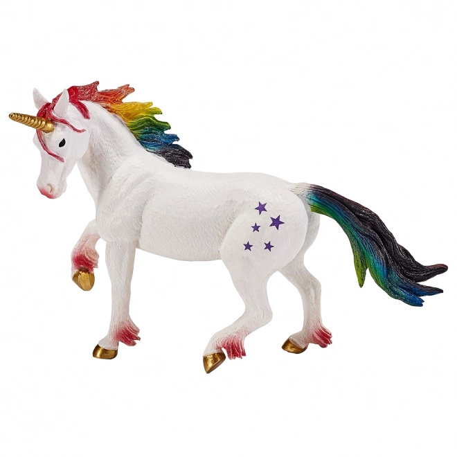 Rainbow unicorn figurine