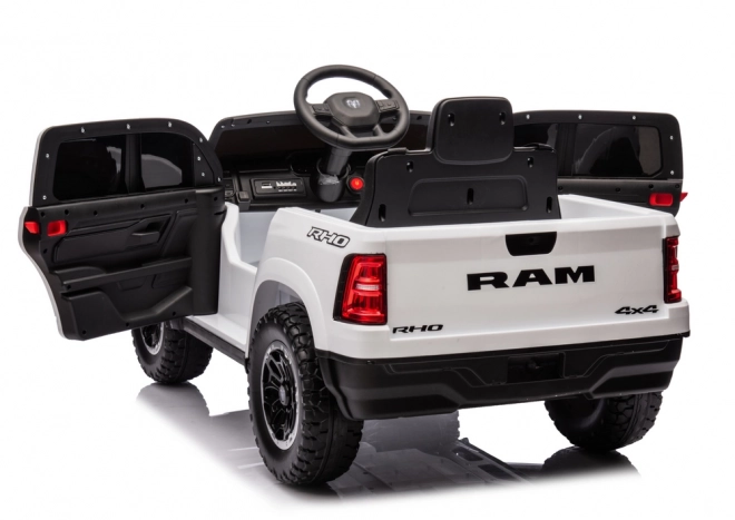 Electric Ride-On Dodge Ram White