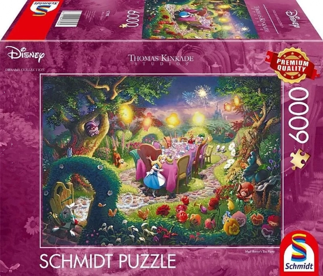 Schmidt Puzzle Alice In Wonderland: Mad Hatter Tea Party 6000 Pieces