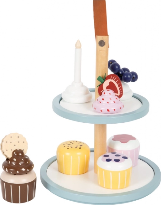 Small Foot Two-Tier Cupcake Stand