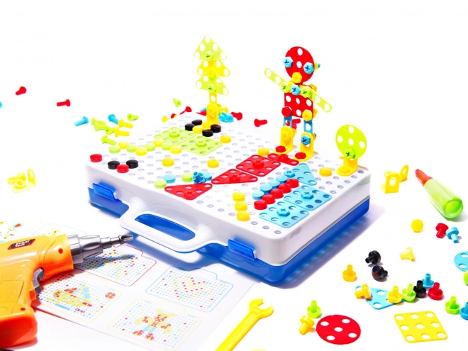 Educational Construction Kit with Drill 237 Pieces