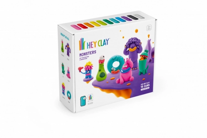 Hey Clay Monster Play Dough Set