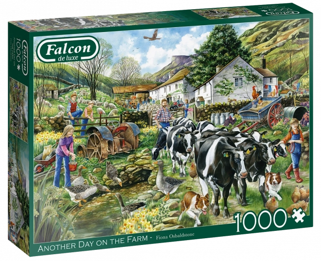 Falcon Puzzle A Day on the Farm 1000 Pieces